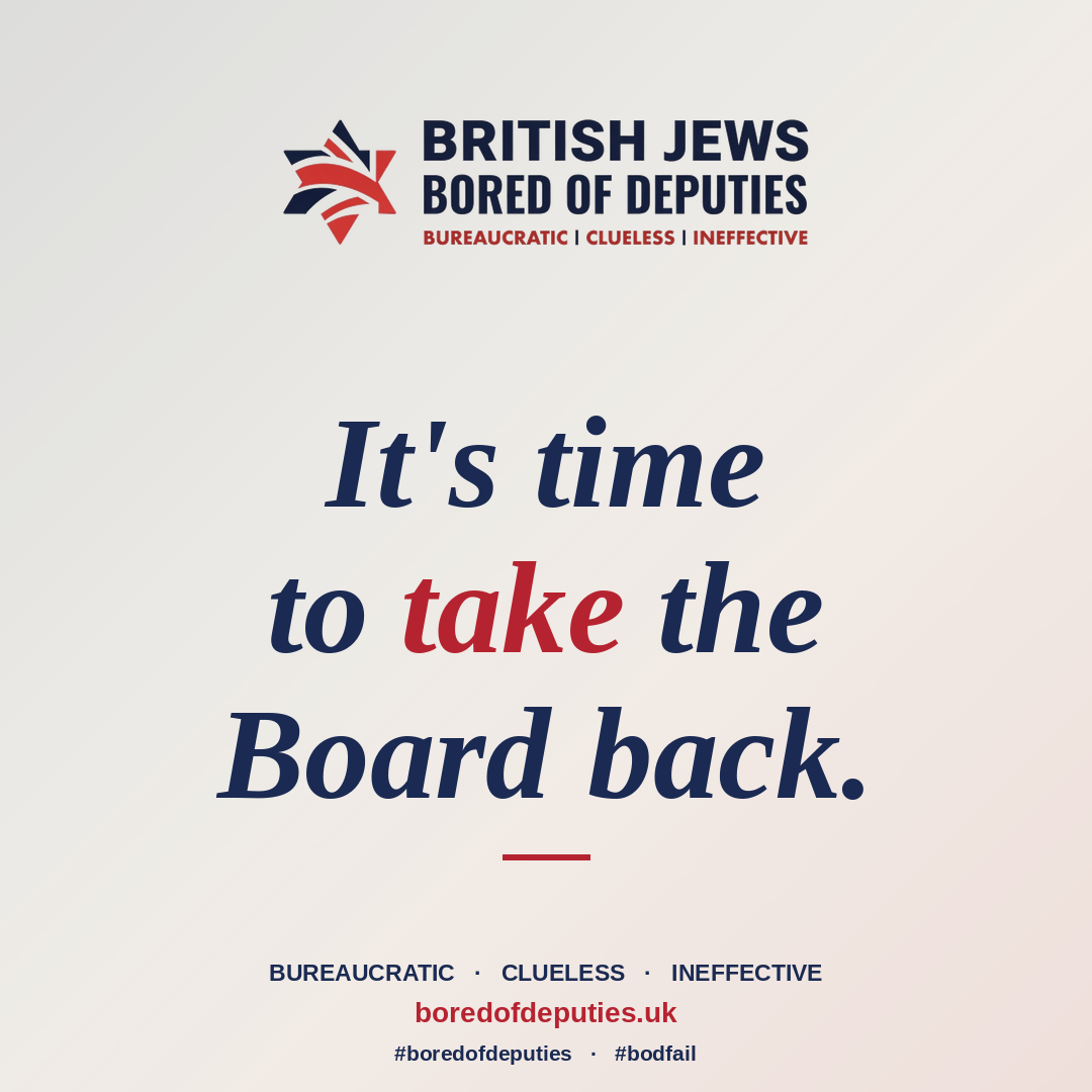 It's time to take the Board back.